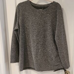Ann Taylor Gray Crew Neck Sweater